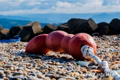 Tradizionale galleggiante per la pesca in mare