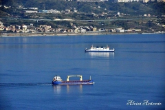 Traghetti lungo lo Stretto di Messina